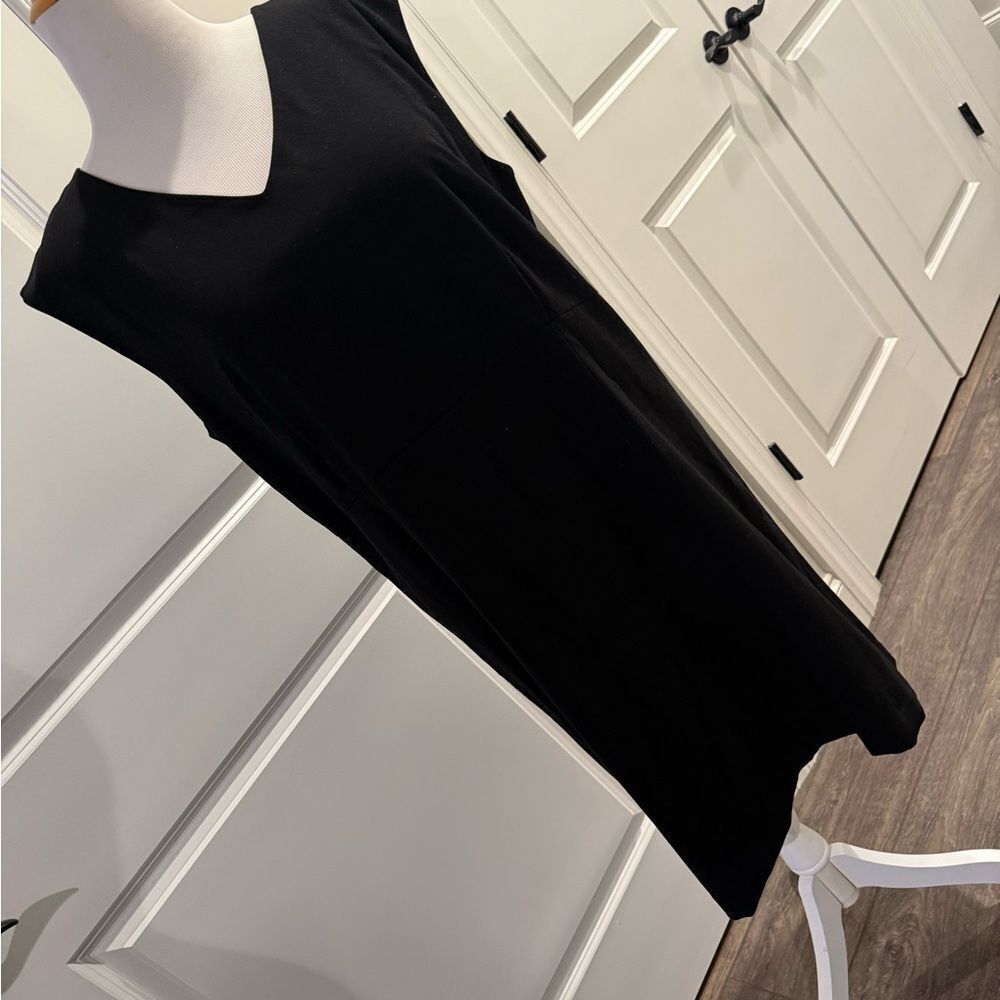 Garnet Hill Black Mini Dress